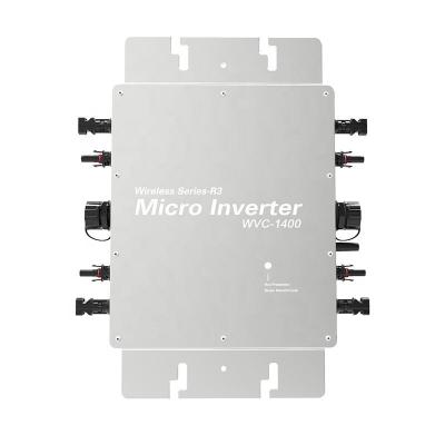 China ACrevPower Microinverter WVC-1400 On Grid Tie Inverter For Solar Panel Inverter Solar Grid Tie Inverter 430*375 *115MM Micro for sale