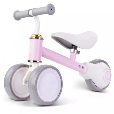 China New Design Steel Children's First Balance Bike 1-3 Years Girl Boy Girl Walker Height-Adjustable Bicycle for sale