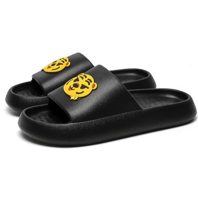 China Cushioning Ladies Logo Beach Slippers Custom Fashion Seller Fashion EVA Customized Logo Printing OEM Designer Slides for sale