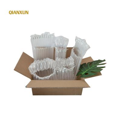 China Qianxun Shockproof Wholesales Protective Air Shock Column Packing Plastic Packaging Bag for sale