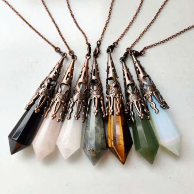 China Semi Precious Stones Crystal Pendulum Pendants from China Hot Selling Crystal Pendants for sale