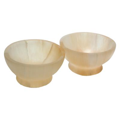 China Wholesale Natural Folk Crafts China Folk Orange Selenite Gemstone Crystal Bowls For Decoration for sale