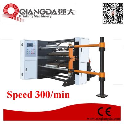 China 60-400gsm High Quality Bopp Plastic Sheet Label Paper Slitter Automatic Paper Cutter Reducing Roll Slit Machine Best Price for sale