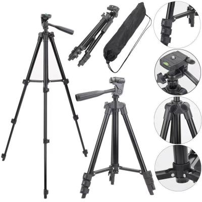 China 3120 3110 Selfie Direct Photography Camera Bracket Mobile Phone Camera Aluminum Alloy Portable Telescopic Tripod 2 Kg for sale