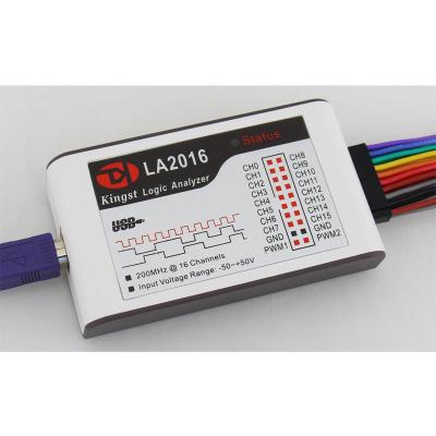 China LA2016 USB Logic Analyzer Max Sample Rate 200M, 16Channels, 10B Samples, MCU, ARM, FPGA Debug Tool LA2016 for sale