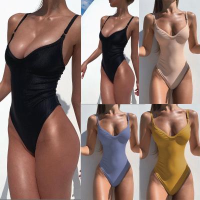 China 2021 High Resale Trimmer Woman Swimwear Breathable Wasted Cover One Piece Swimsuit Wholesale Custom Teens Flawless Models For Women for sale