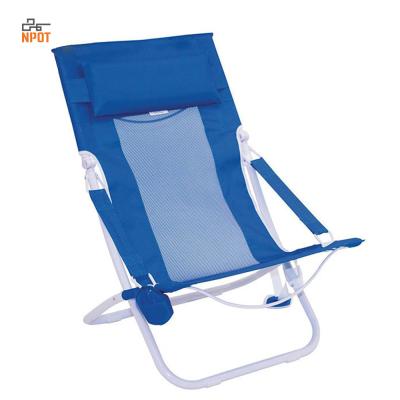 China Wholesale Cheap Custom Folding Portable Camping Chair NPOT Folding Beach Chair for sale