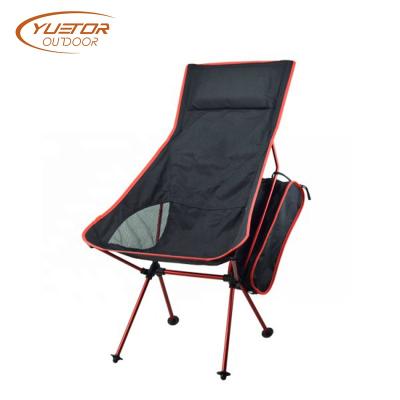 China Fishing Factory Dropshiping Most Comfortable Camping Chair With High Back Pillow Ultralight Camping Chair for sale