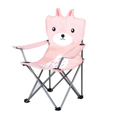 China NPOT Folding Camping Chair Kids Travel Camping Chair Pink Easy-carry Pink Folding Garden Chair for sale