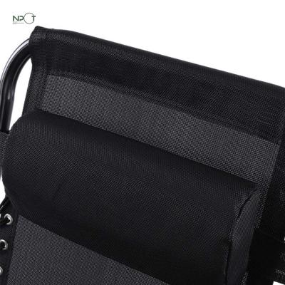 China Recliners w/Pillows & Custom Cheap Comfortable Heavy Duty Camping Chair Cup Holder Best Camping Chair 200kg for sale