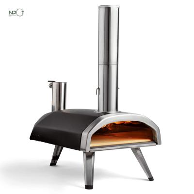 China NPOT Wholesale Cheap Easily Cleaned Portable Outdoor Wood Pellet Pizza Oven for sale