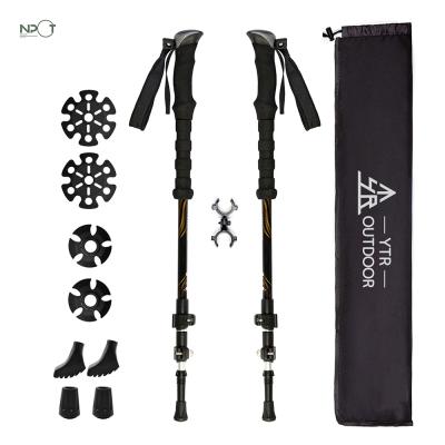 China EVA and BUTCHER to handle best outdoor sport power rods trekking top poles for hiking for sale