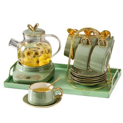 China Keep Hot New Design Smart Multifunctional Appliances Electric Glass Tea Kettle for sale