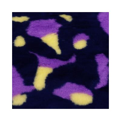 China New Design Wholesale Fashion Manufacture Fire Retardant Soft Plush Polyester Fleece Fabric For Clothing for sale