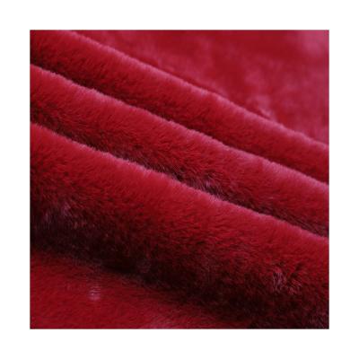 China Factory sale flame retardant customized chinese soft fabric for blankets plush plush toy manufacturer apoltry fabric to cover sofa for sale