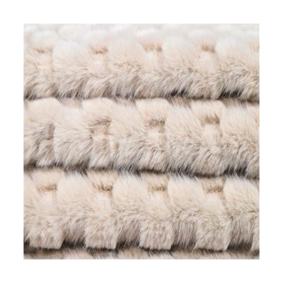 China Factory Sale Flame Retardant Customized Chinese Soft Fabric For Blankets Plush Toy Manufacturer Soft Fur Cloth Fabric For Sofa for sale