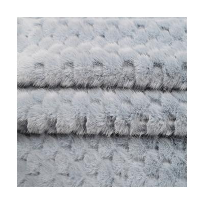 China Factory Sale Fire Retardant Polyester Soft Fabric Customized Chinese Soft Fabric For Blankets Plush Winter Plush Toy Manufacturer for sale