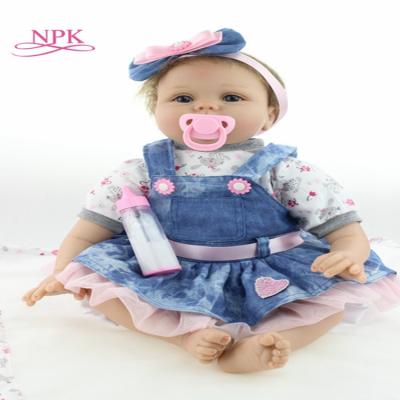 China Doll Limbs Can Be Active Doll Limbs Can Be Active NPK Simulated Reborn Baby Girl Reborn - Silicone Doll Simulation Child Sleep Friend Toys Gift Doll Birthday Gifts 55cm For the girl for sale