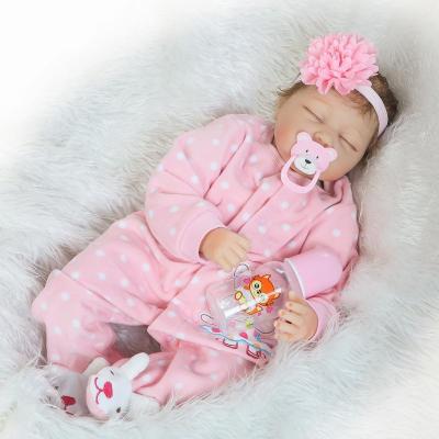 China Doll Limbs Can Be Doll Active Limbs Can Be Active Alive 22 Inch NPK Boneca Babies Dolls Silicone Reborn Soft Design Baby New - Doll Toy Realistic Girl Children Kids Birthday Christmas Gift for sale