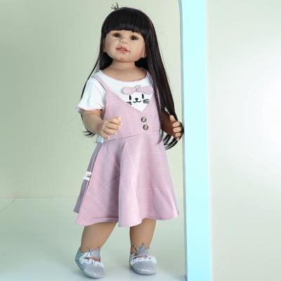 China DIY TOY Original NPK Masterpiece Girl Doll 70CM Toddler Christmas Decoration Model Gift Baby Realistic Huge Dress Reborn Design for sale