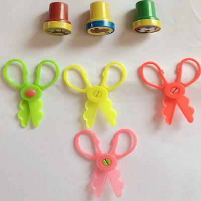 China Hot Funny Cute Plastic Earlier Earlier Scissors Earlier Earlier Cute Plastic Opp Education Cartoon Selling Small Seal Stamp Toys For Kids School Daily Game Toy Pakistan Cheap Toys for sale