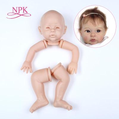 China DIY TOY Reborn Unfinished Doll Parts DIY Kit TOY NPK 20inch Doll Cool Color for sale