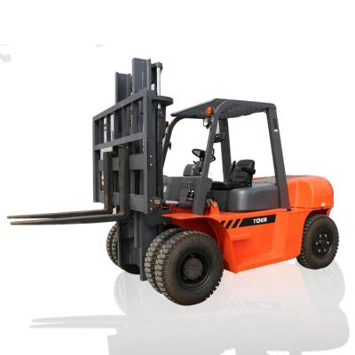 China TIDER 10 Ton Electric Forklift Truck FD100 2 Stage With Diesel Engine for sale