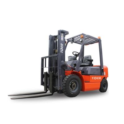 China TDER Logistics Diesel Engine Forklift 1ton 2 Ton 3 Ton 4 Ton 5 Ton Price for sale