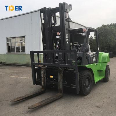 China TDER hydraulic forklift solid tires 8 ton 10 ton 20 ton diesel forklift for sale for sale