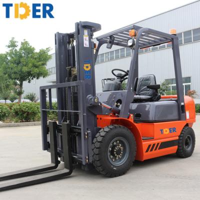 China 2.5 Ton Diesel Engine Forklift With Japan Engine Optional 2 Stage / 3 Stage Mast for sale