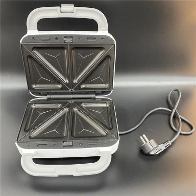 China Hotel Electric Nonstick 2 Slice Sandwich Maker with Timer for sale