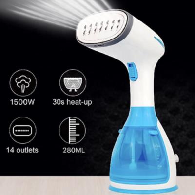 China 280ml 1500W Luxury Electric Travel Garment Steamer Mini Household Portable Fabric Handheld for sale