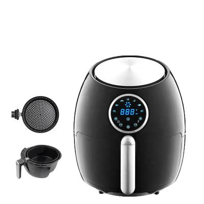 China New Design Electric Multi Functional Digital Multi Functional Air Protection 5.5L Large Overheat Deep Fryer for sale