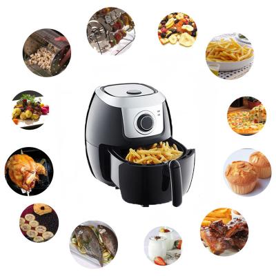 China 5.5L 1800W Automatic Overheat Air Healthy Oil Free Cooking Fryer for sale