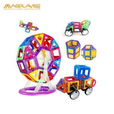 China Construction Toy Magplayer magnetic building blocks Ferris Wheel Construction Toys of 72 pieces for sale