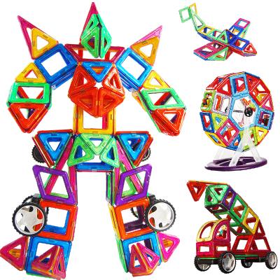 China Construction Toy Magplayer DIY Robot Car Toys Magnetic Building Block Toy For Kids Education for sale