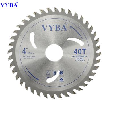 China 65Mn Circular Laminated Steel Plate 4inch 40T Panel Cutting Saw Blade For Wood for sale