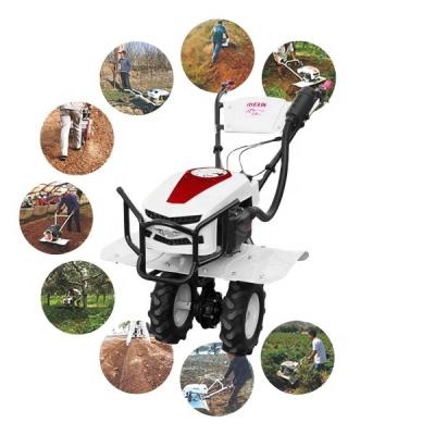 China Farms Mini Multi-Function Rotary Cultivator Hand-Held Digging Soil Ridge Cultivator Gasoline Agricultural Machinery for sale