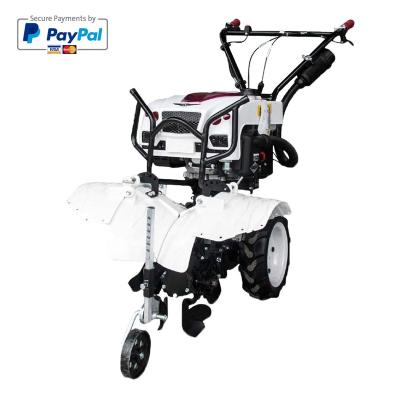 China Gasoline 6HP 225cc Mini Farm Garden Orchard Tractor Power Tiller Digging Digging Cultivator for sale