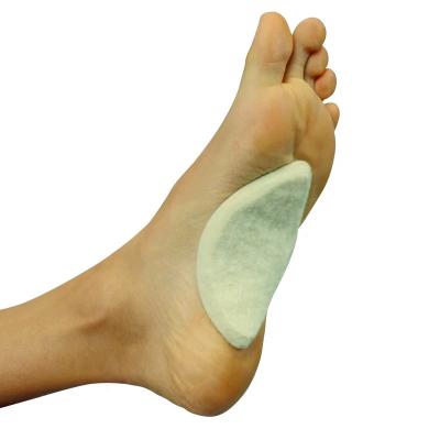 China Foot Pretection 6 Pairs Adhesive Arch Support Pads Women's and Men's Foot Insert Felt Felt Flat Arch Support for sale