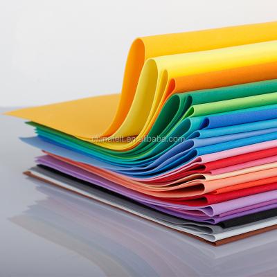 China Eco-friendly 100% Polyester Nonwoven Craft Felt Paper for sale