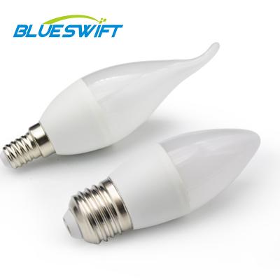 China IB017 AC85-265V Residential Light Bulbs Indoor Lamps High Bright Led Candle Flicker C35 3W E14 for sale