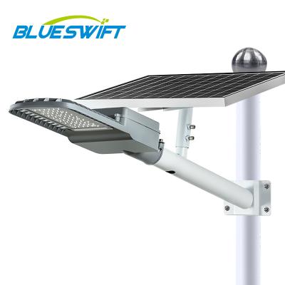 China 30W Outdoor Waterproof Road Solar Light Garden Led With Pole BLUESWIFT OS064 DC 12V for sale