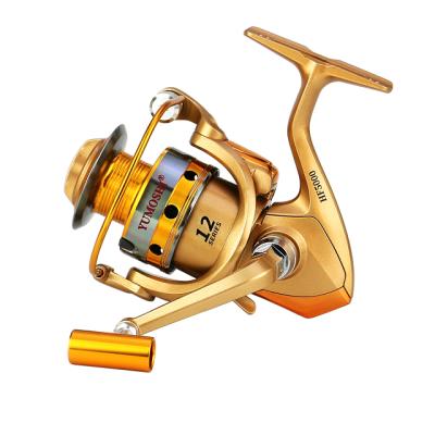 China LEFT HAND Strong Hardness Bait Runner Reels HF1000-9000Series Sea Fishing Reel Ratio 5.5:1 High Speed ​​Spinning Rod Wheel for sale