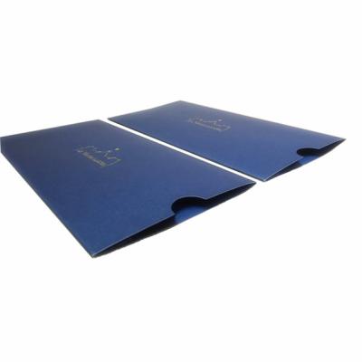 China Gift Envelope New Arrival Navy Blue Shipping Customs Receipt Envelope for sale