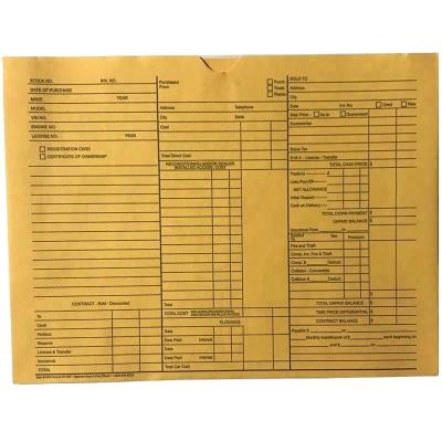 China New Eco-Friendly Custom Dealer Registration Paper Envelopes for sale