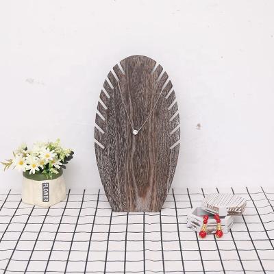 China Eco-friendly Wooden Collar Shelf Wall Mount Wooden Display Rack For Accessories for sale