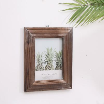 China China Eco-friendly Factory New Customized Modern Logo Photo Frames Wooden Wood Photo Frames Wall Mounted Wooden Photo Frame for sale