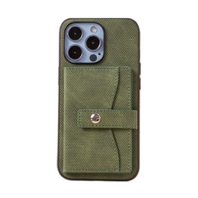 China Custom Logo Design Shockproof Wallet Card Phone Holder For iPhone Case Leather Phone Case for sale