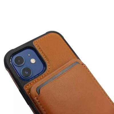 China Hot Selling PU Shockproof Leather Magnetic Card Stand Detachable Mobile Phone Case For iPhone 14 Pro Max for sale